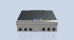 Ел. котлон с 6 обединени квадратни плочи 300/300