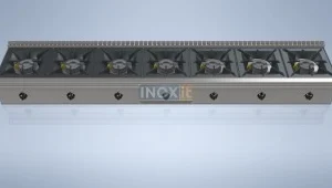 Професионален газов котлон с 7 горелки