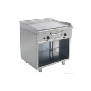 газова скара плоча гладка за професионална кухня E7KTG2BАLK