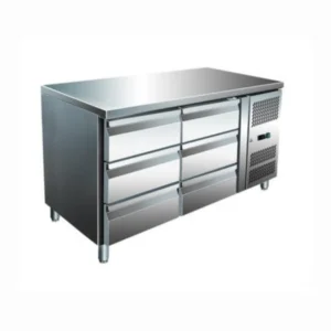 хладилна маса с девет чекмеджета