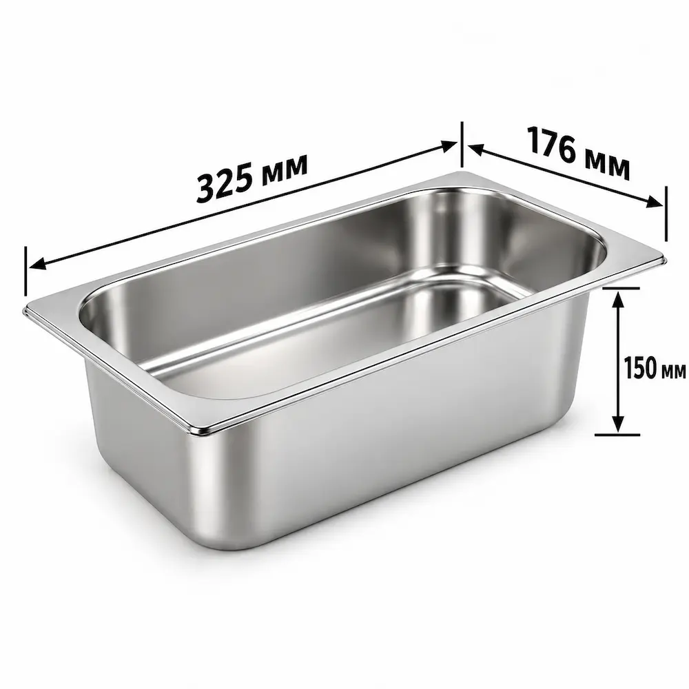 GN 325×176×150 mm